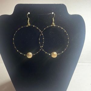 Hand crafted hoop earrings
